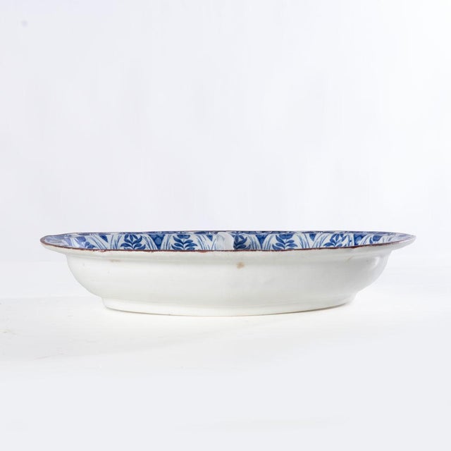 Antique transferware divided bowl. Beautifully designed and still clearly shows the wonderful details. Great for serving...