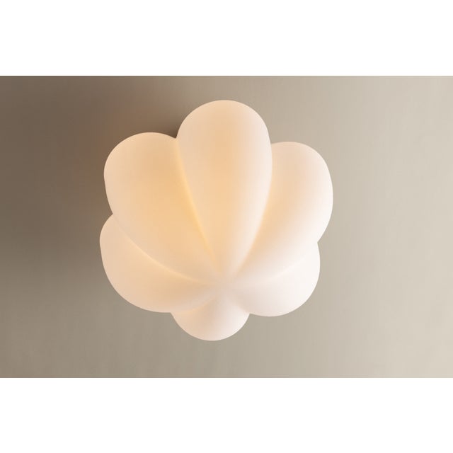 Bronze Hudson Valley Lighting Seabrook 11.25 in. 1 Light Flush Mount in Historic Bronze Finish For Sale - Image 8 of 11