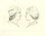 Portrait is an original artwork realized by Johann Caspar Lavater (1741 - 1801). Original Etching from J.C. Lavater's...