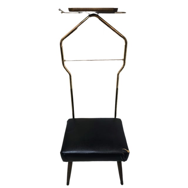 1960s Mid-Century Modern Valet Butler's Chair Valet For Sale - Image 5 of 18