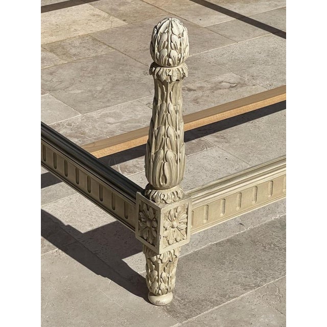 Louis XVI Style Lacquered Bed For Sale - Image 10 of 13