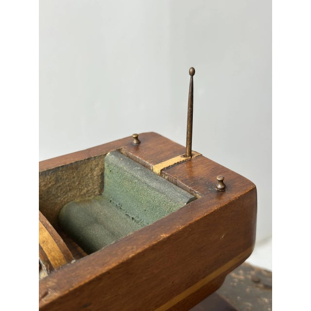 Vintage Handmade Wood Runabout Speedboat Sculpture / Storage Box, Circa 1940s For Sale - Image 12 of 18