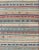 Tribal Mid 20th Century Colorful Vintage Turkish Kilim Rug With Horizontal Stripes and Tribal Designs For Sale - Image 3 of 12