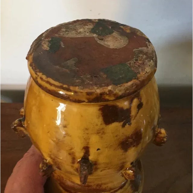 Antique 19th Century English Staffordshire Decorated Redware Bird House Money Box For Sale - Image 4 of 13