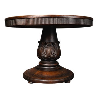 Art Nouveau Coffee Table in Oak For Sale