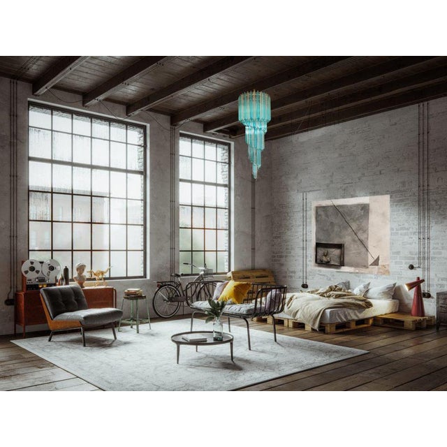 Murano Prism Chandelier, 1990s For Sale - Image 15 of 18