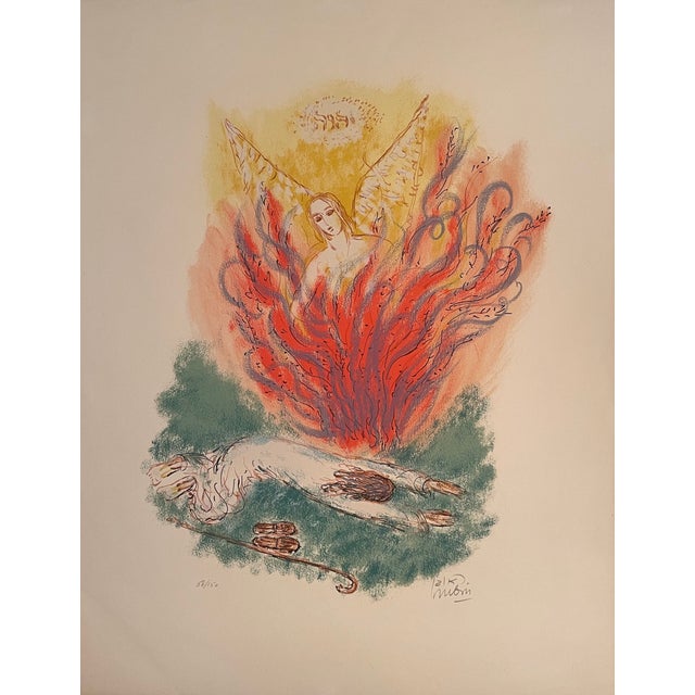 VI From Visions of the Bible by Reuven Rubin, 1972 For Sale