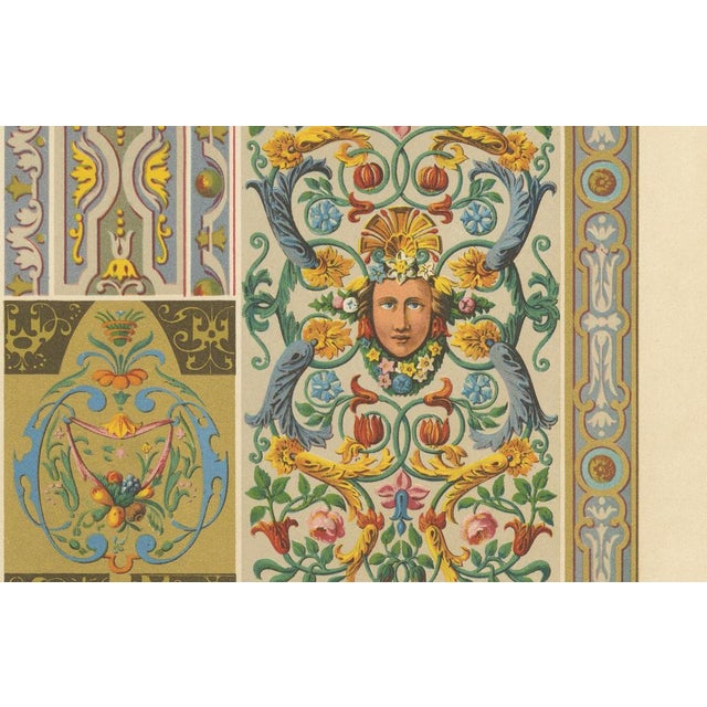 Firmin-Didot after Albert Racinet, LXXVI of L’Ornement Polychrome, 1869, Paper For Sale - Image 6 of 10