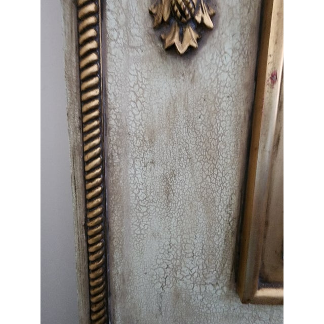 French Style Trumeau Mirror For Sale - Image 4 of 7