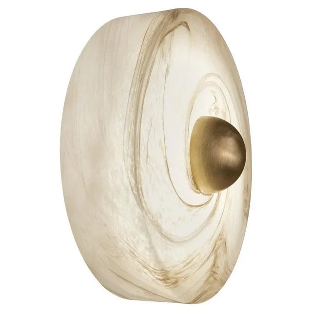 Metal DL400 Wall Lamp in Blown Glass by Daluce For Sale - Image 7 of 7