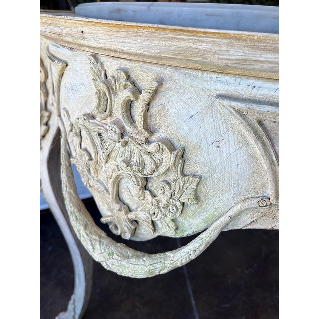 19th Century Louis XV Rococo Style Round Table For Sale - Image 4 of 4
