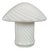 Space Age Swirl Murano Glass Mushroom Table Lamp from Gambaro Poggi, 1970s For Sale