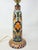 French Antique Jules Verlingue Faience Lamp - Hand Painted Irises - 9" Tall -Signed Jv - France For Sale - Image 3 of 13