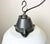 Mid-Century Modern Industrial White Enamel and Cast Iron Pendant Light, 1960s For Sale - Image 3 of 17