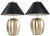 Late 20th Century Large Silver Painted Plaster Cactus Table Lamps - A Pair For Sale - Image 11 of 11