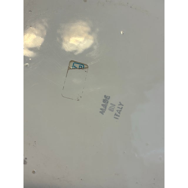 White 1970s Vintage Italian White Glazed Porcelain Nautilus Shell For Sale - Image 8 of 8