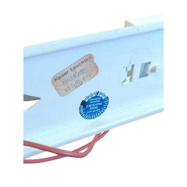 Vintage Wall Lights in Ice Glass from Kaiser Leuchten, 1960s, Set of 2 For Sale - Image 16 of 18