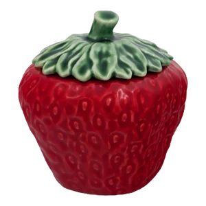 Bordallo Pinheiro Strawberries Small Tureen, 15 oz