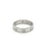 Cartier Mid 20th Century Cartier Mini Love 1 Diamond 18k Gold Band Ring w/Cert - Size 4.5 For Sale - Image 4 of 7