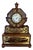 Antique Regency Rosewood Brass Inlaid Mantle Clock, 1820 For Sale