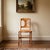 Antique figured maple side chair showcasing beautiful bird’s-eye and tiger maple grain, a shaped backsplat, curved crest...