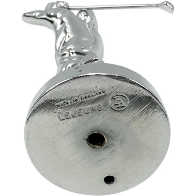 Vintage Louis Lejeune Golfer Car Ornament For Sale - Image 10 of 12