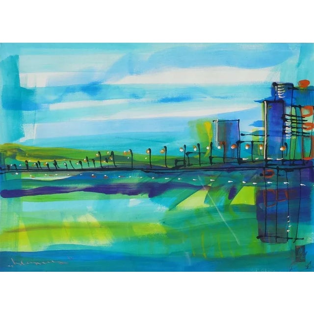 Early 21st Century Maris Abilevs, Silence, 2010, Watercolor on Paper For Sale - Image 5 of 5