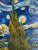 Late 20th Century Late 20th Century Oil on Canvas After Van Gogh “The Starry Night” For Sale - Image 5 of 16