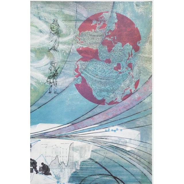 1958 Original American Poster - Poles by the National Academy of Science For Sale - Image 4 of 6