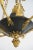 Black Antique French Empire Chandelier in Patinated Bronze and Gold Dore For Sale - Image 8 of 13