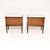 A stunning pair of vintage Italian marble top bedside cabinets, dating from the 1950’s. They are of superb quality and are...