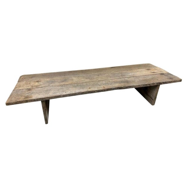 Andrianna Shamaris Wabi Sabi Teak Wood Coffee Table For Sale - Image 15 of 18