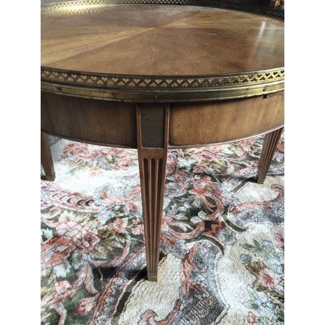 Baker Furniture Coffee Table Round Neoclassical Chairish