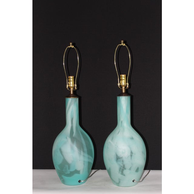 Mid 20th Century Seguso Style Abstract Murano - a Pair For Sale In Miami - Image 6 of 10