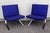 Mid-Century Modern Pair of French Lounge Chairs by Olivier Mourgue For Sale - Image 3 of 9