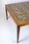 Coffee Table in Rosewood and Baca Faience Tiles by Severin Hansen for Royal Copenhagen, 1960s For Sale - Image 9 of 13