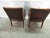 Brown Theodore Alexander Pair of Mahogany Carved Leather Seat Chairs For Sale - Image 8 of 11