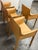 Yellow Mario Bellini for Cassina Cab 413 Leather Arm Chairs, Set of Four For Sale - Image 8 of 12