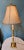 Traditional Vintage Brass Candlestick Lamp For Sale - Image 3 of 7