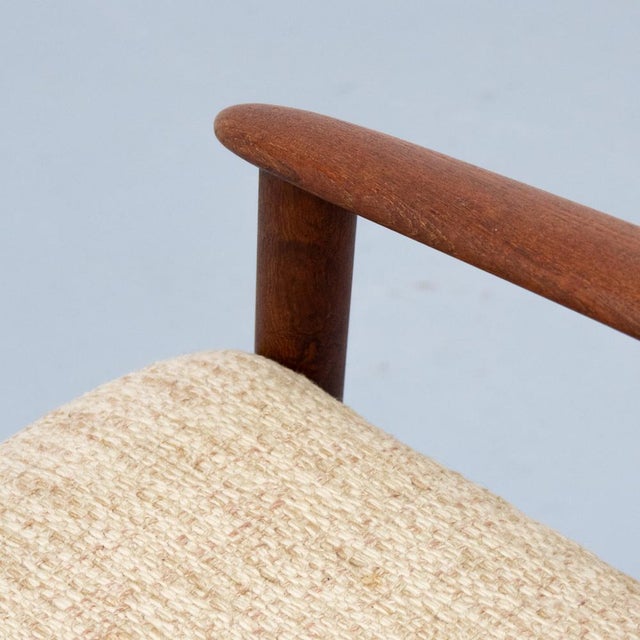 PJ56 Armchair by Grete Jalk for Poul Jeppesen 1960s For Sale - Image 16 of 18