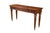 Neoclassical Lexington Neoclassical Cherry Parquetry Breakfront Console Sofa Hall Table 54" For Sale - Image 3 of 18