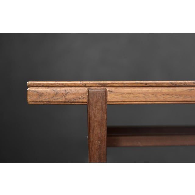 Wood Mid-Century Modern Swedish Cosmos Coffee Table by Sven Engström & Gunnar Myrstrand for Tingströms, 1960s For Sale - Image 7 of 18