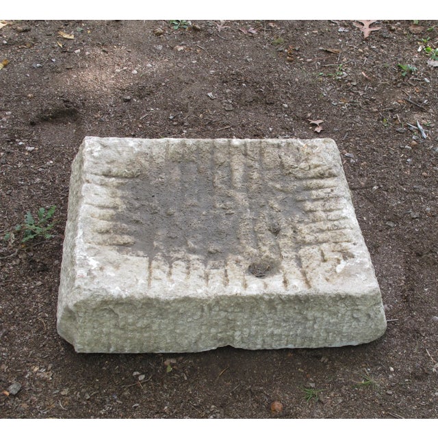 Stone 1930s Natural Water Fountain Stone 4 For Sale - Image 7 of 8