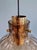 Brass and Smoked Blown Glass Pendant Lights from Glashütte Limburg, 1970, Set of 2 For Sale - Image 9 of 18