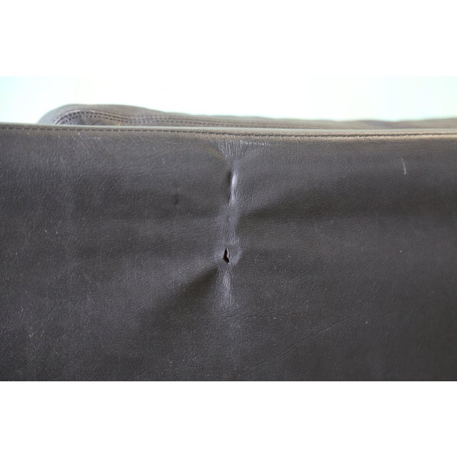 1960s Attributed to Vatne Mobler Knut Saeter Rosewood Leather Sofa Danish Modern MCM For Sale - Image 12 of 12