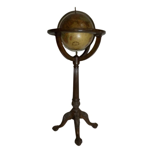 Maitland Smith Globe on Stand For Sale