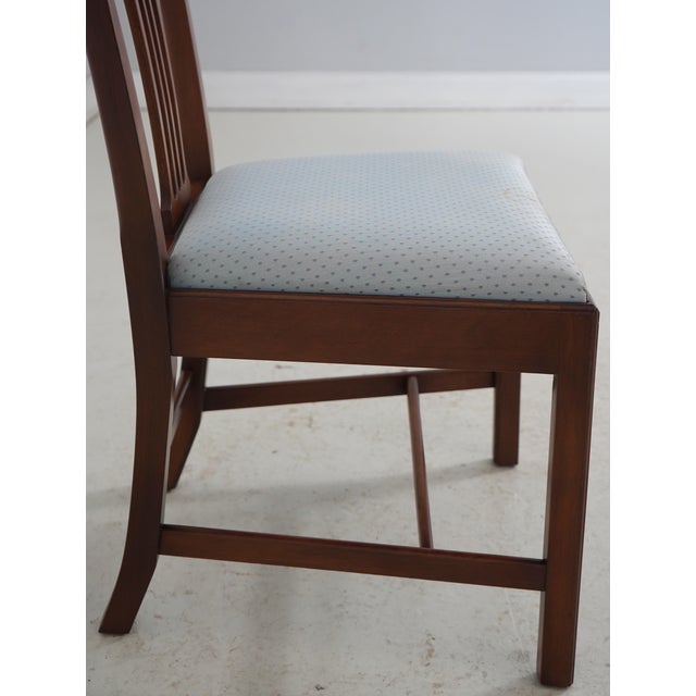 Set of 6 Kittinger Old Dominion Mahogany Dining Chairs For Sale - Image 9 of 18