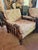 Vintage 1970s Mediterranean Living Room Set With Sofa, Chair & Ottomans For Sale - Image 10 of 14