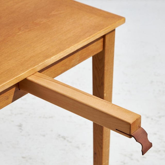 Oak Dining Table by Kai Winding for Slagelse Møbelværk, 1960s For Sale - Image 3 of 18