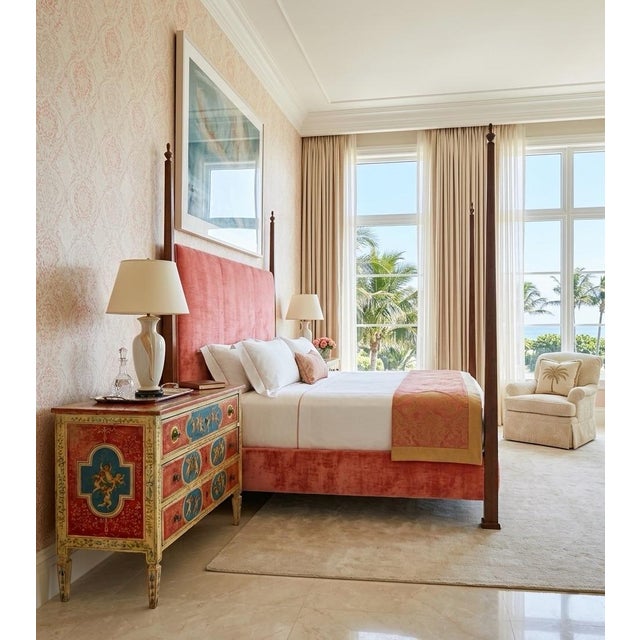 19th Century Venetian Italian Paint-Decorated Commode For Sale - Image 12 of 12